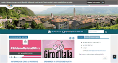 Desktop Screenshot of comune.aldeno.tn.it